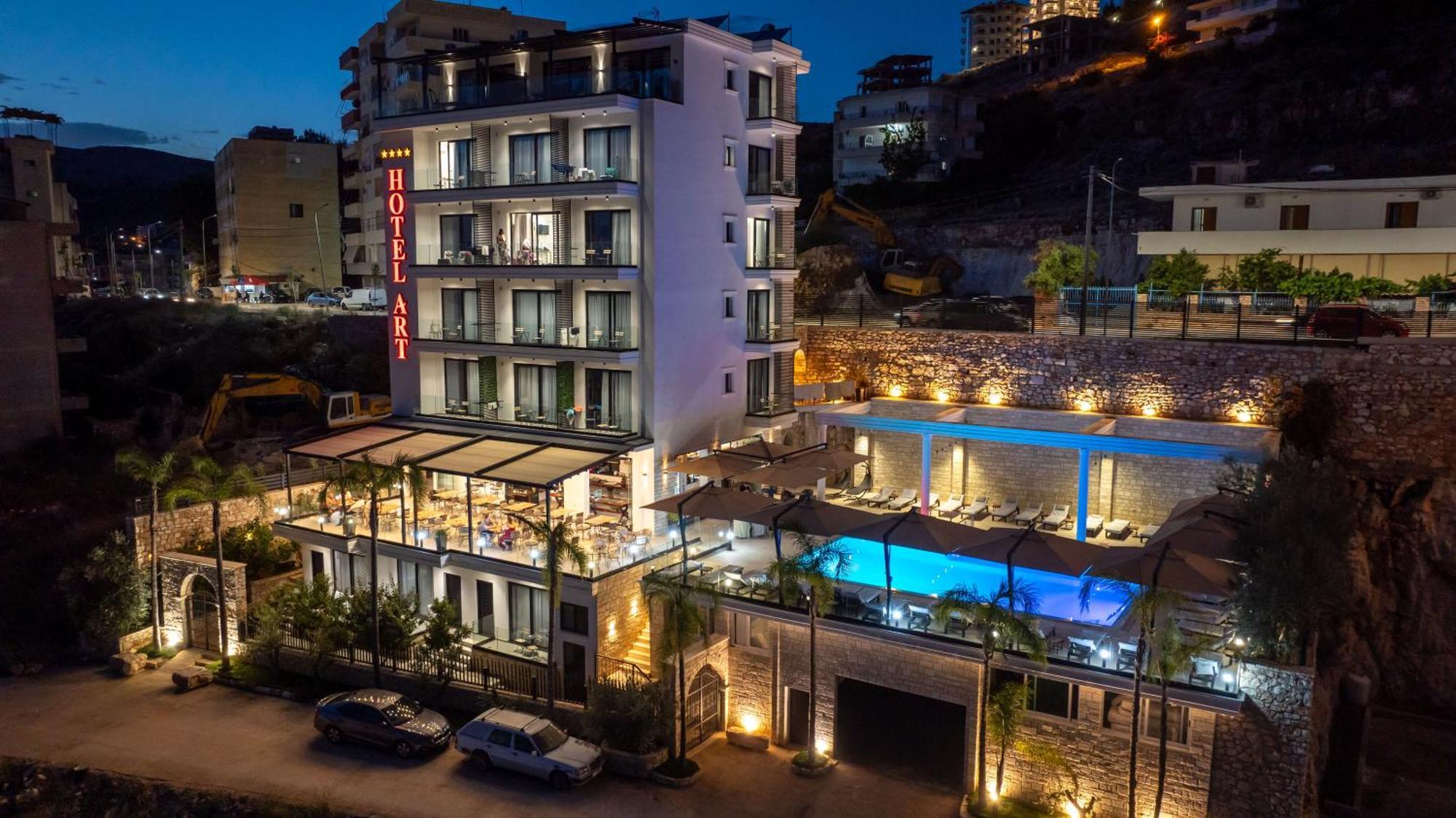 Art Hotel Saranda Zewnętrze zdjęcie